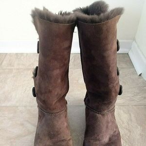 Ugg Bailey Button Triplet Button 1873 Womens Sz 8